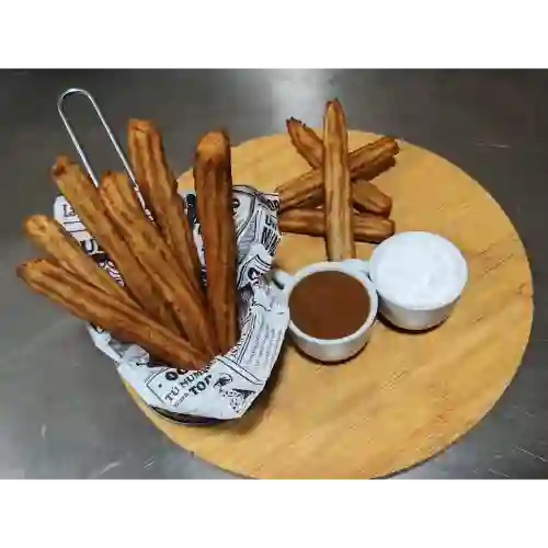 20 Españoles mas 3 salsa a elección