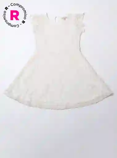 Harvest Vestido Ct Lace Hvt Cr V25 Crudo 8