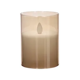 Vela Led de Vidrio Pequeña Casaideas