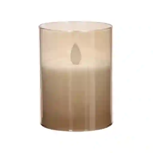 Vela Led de Vidrio Pequeña Casaideas