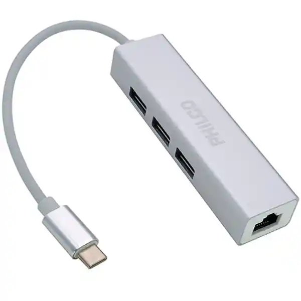 Philco Hub 3.0 Tipo-C a Usb 3 Puertos