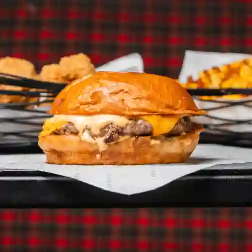 Combo Cheese Burger + Chicken Bites + Pa