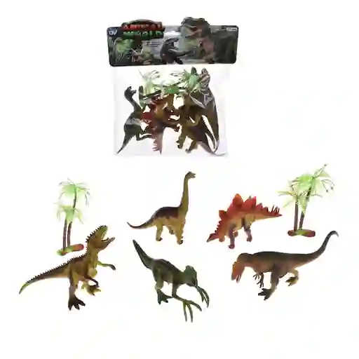 Set de Dinosaurios y Accesorios