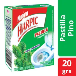 Harpic Pastilla para Inodoros Pino 20gr
