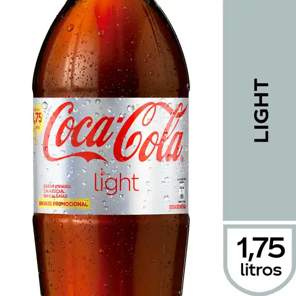 Coca-Cola Light Sabor Liviano 1,75 Ml