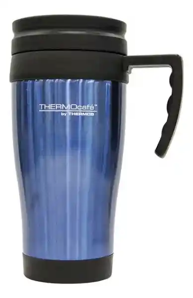 Thermos Mug Acero Inoxidable Azul 420 mL