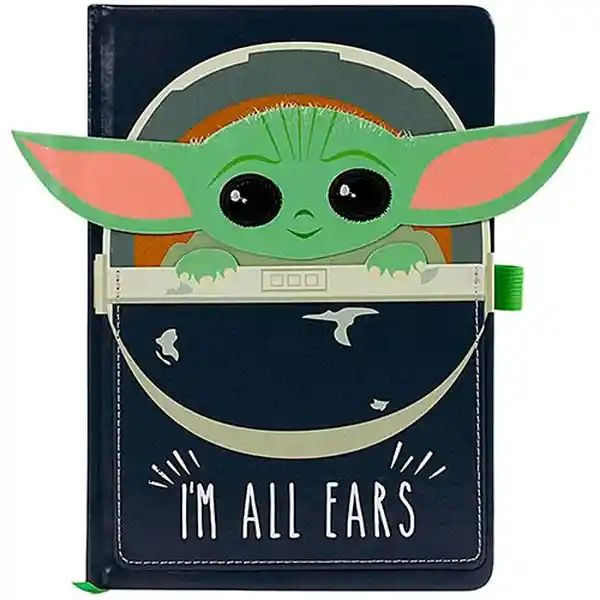 Libreta Premium A5 The Mandalorian i am All Ears Club SR73279