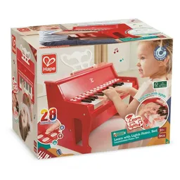 Hape Juguete Learn With Lights Piano Red - E0628