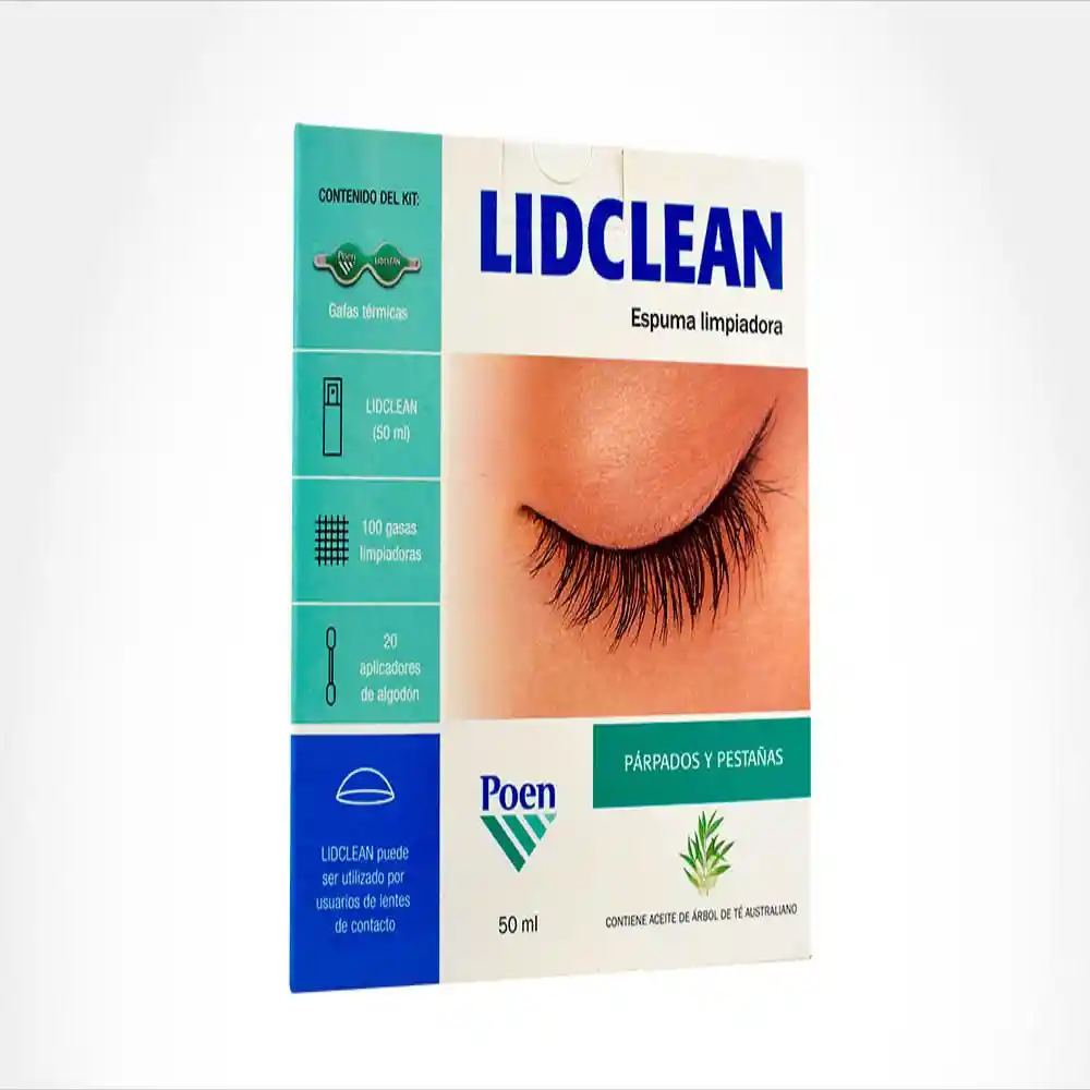 Lidclean Espuma Limpiadora para Ojos