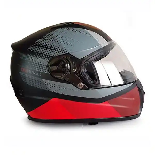 Acerbis Casco Fullface Negro Rojo Talla M