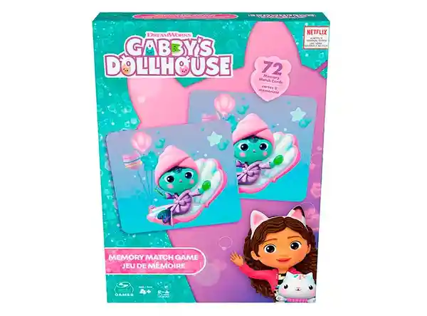 Gabby's Dollhouse Juego Memorice