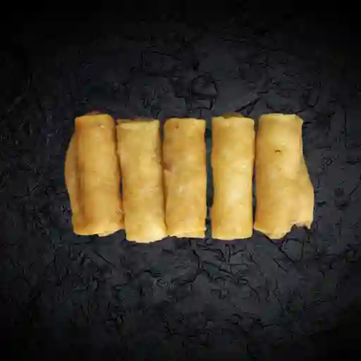 Arrollado jamón y queso