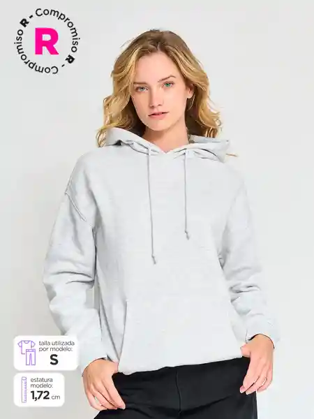 Index Polera Manga Larga Buzo2 Ess Ttemp Gris XL