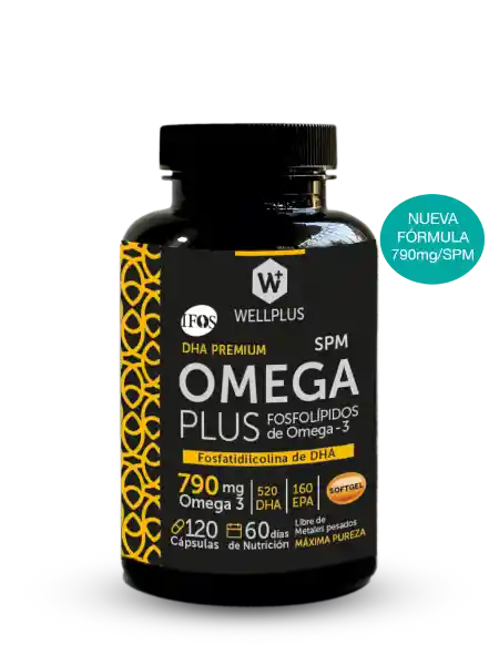Wellplus Suplemento Alimentario Omega Plus 790