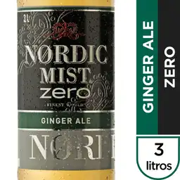 Nordic Mist Zero Ginger Ale 3 Lt
