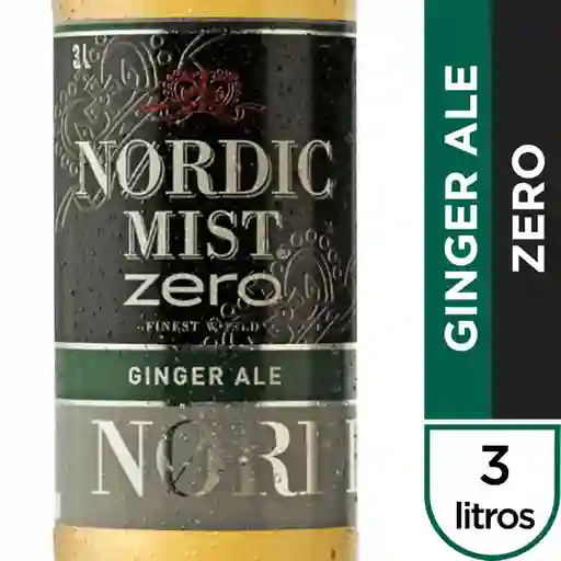 2 x Nordic Ginger Ale Zero 3000 cc