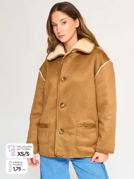 Index Abrigo Largo Egamu nn P6 Camel M/L W25