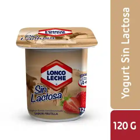 Loncoleche Yogurt sin Lactosa Sabor Frutilla