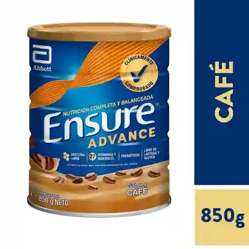 Ensure Alimento Nutricional Advance Café