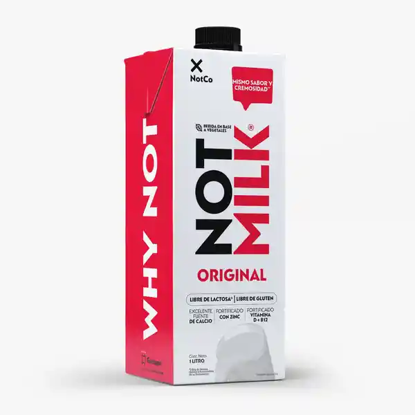 Not Milk Leche Vegetal Original