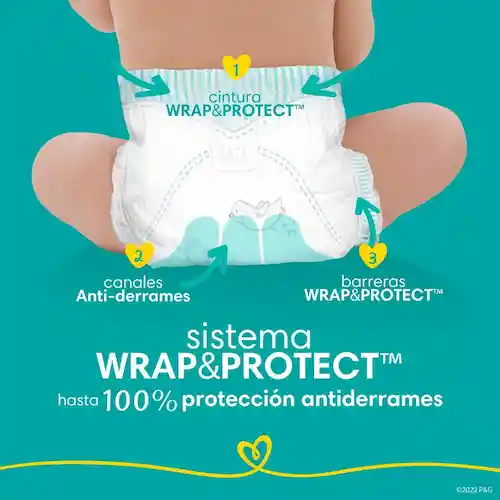 Pampers Pañal Swaddlers S4 Super