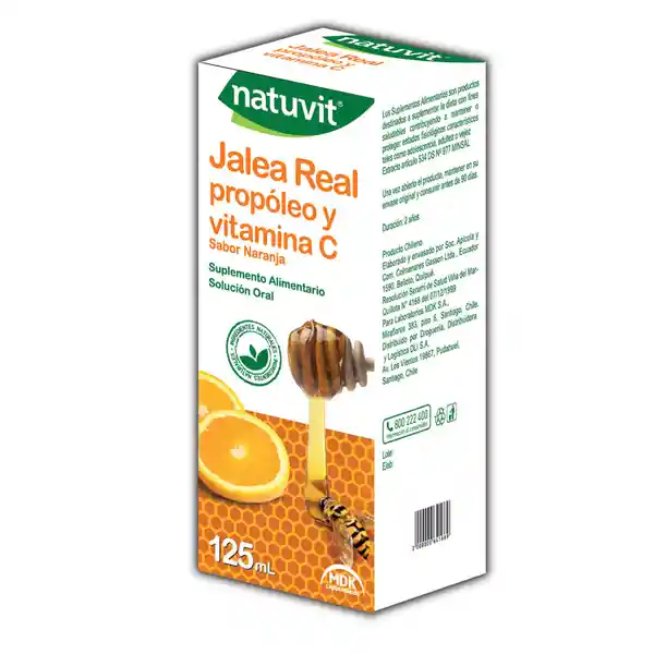 Natuvit Jarabe Jalea Real Con Vitamina C