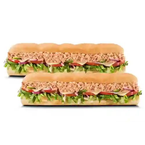 2 Sub Atún Footlong 30Cm