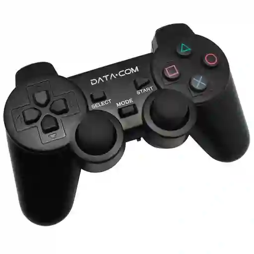 Datacom Control Joystick Inalã¡Mbrico Ps2/Ps3 Negro (420167)