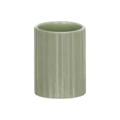 Vaso de Cerámica Para Baño Verde Casaideas