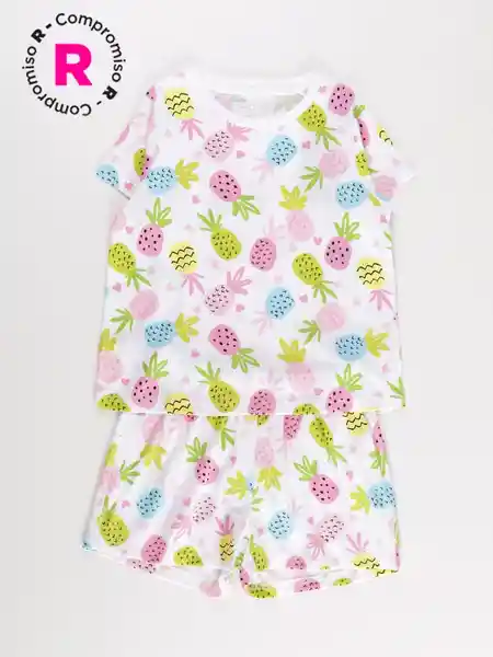 Harvest Pijama CC Algpunta Girl Blanco 14 V26