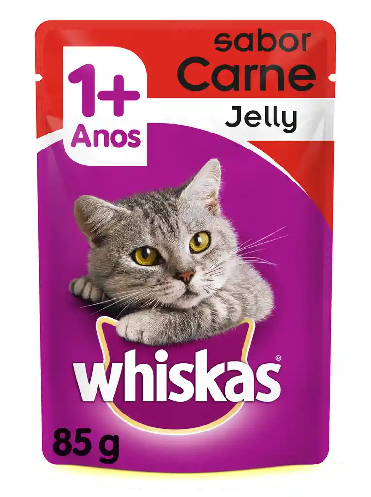 Whiskas Alimento Gato Sobre Jelly Carne