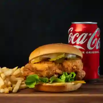 Combo Frankfort Chicken Burger