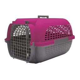 Dog it Jaula Voyageur Fucsia Gris Oscuro Talla M