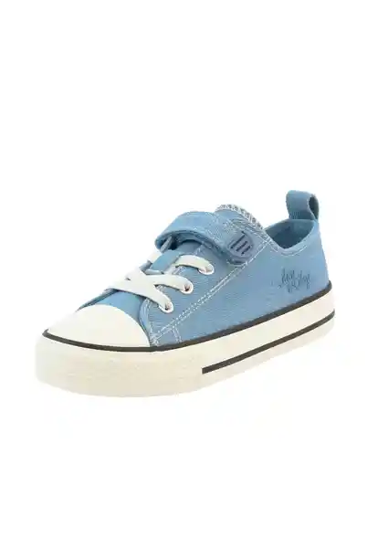 Zapatillas Urbana Day to Day Velcro Elástico Niño Denim 35 955