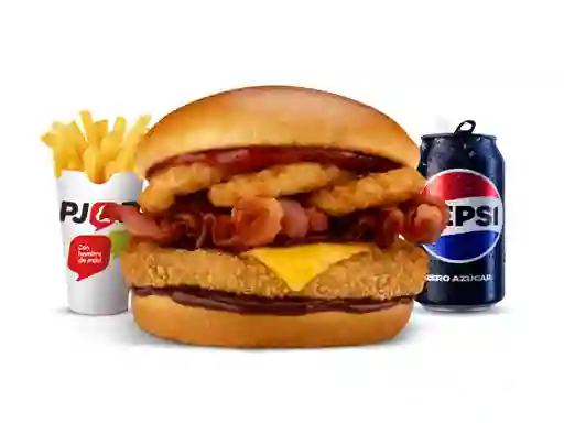 Combo Hamburguesa Grande Pollo
