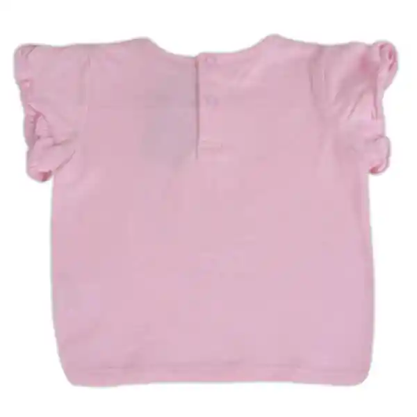 Polera Bebe Niña Rosado Pillin 9 M