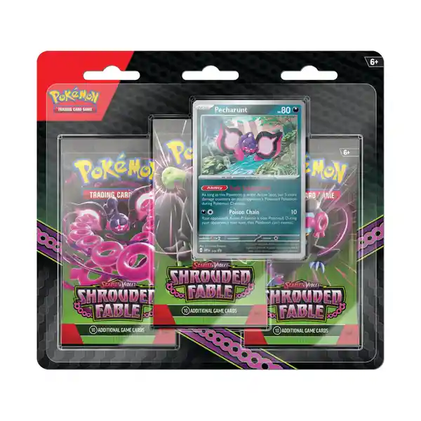 Pokémon Pack Tcg Scarlet & Violet - Shrouded Fable - 290-50588