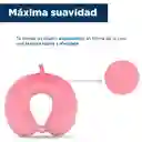 Miniso Almohada Para Viaje Con Memory Foam Rosa 30*30*9cm