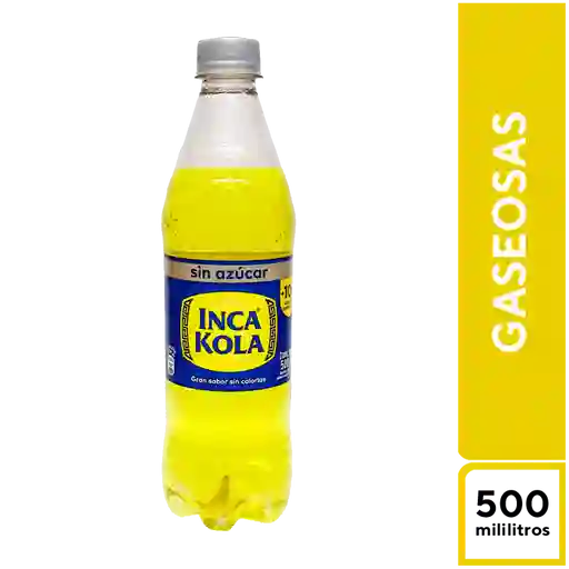 Inca Kola Sin Azúcar 500 ml