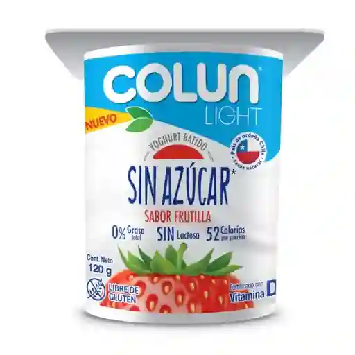 Colun Yoghurt Sin Azucar Frutilla