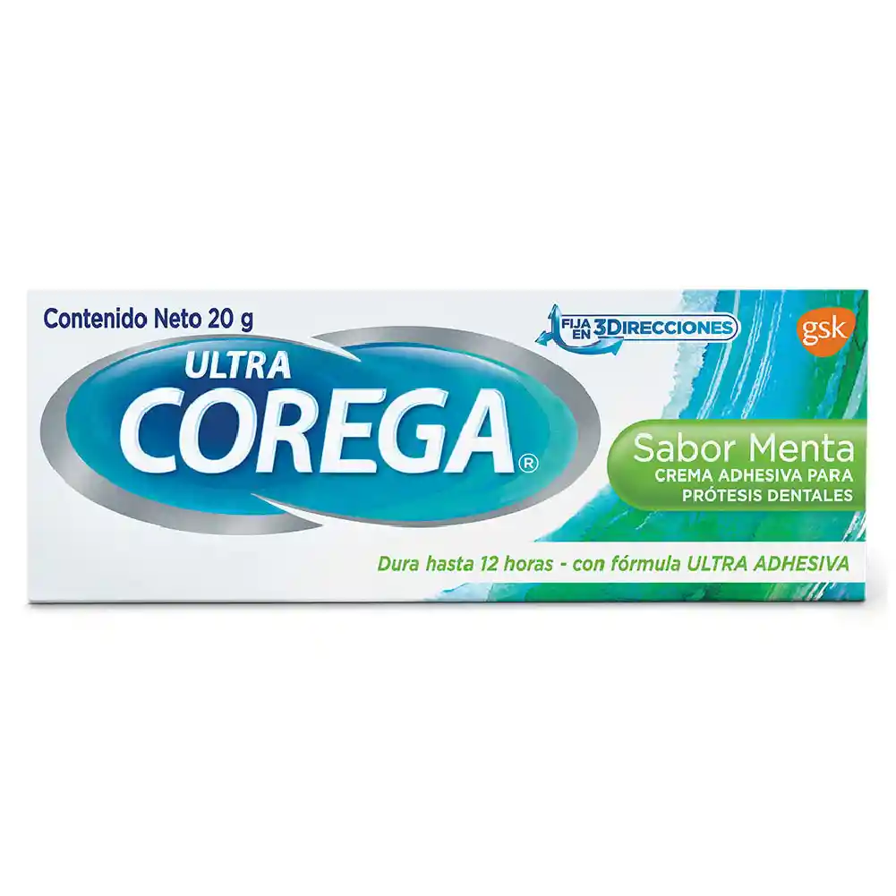 Corega Crema Adhesiva Sabor Menta