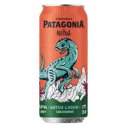 Patagonia Cerveza Lotus Lager Chilesaurus