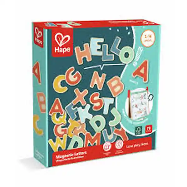 Hape Juguete Magnetic Letters - E2003