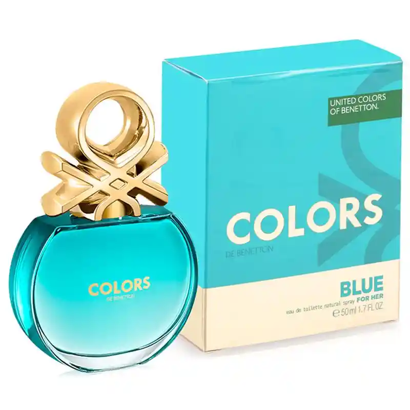 Benetton Colors Blue Edt 80 Ml Mujer