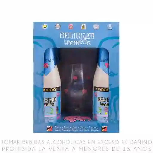 Delirium Discovery Trompa Pack 4 + Vaso