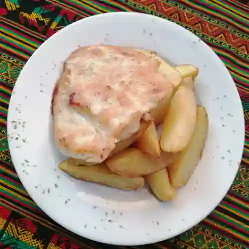 Pollo a la Plancha con Papas Rústicas