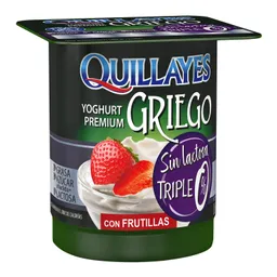 Quillayes Yoghurt Prémium Griego con Frutillas