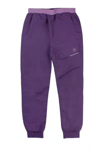 Pantalón Jogger Ficcustex 574 Niña Morado Talla 10 Años Ficcus