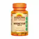 Sundown Suplemento Alimenticio Magnesium 250 Mg. 100 Capsulas