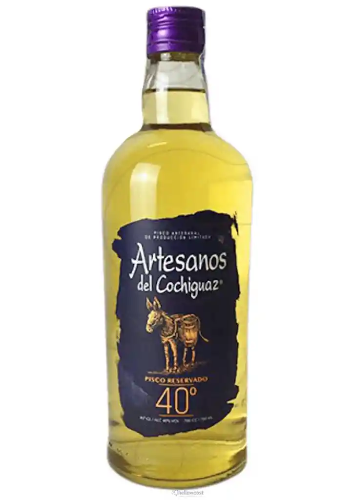 Artesanos De Cochiguaz Pisco 40 G Bot